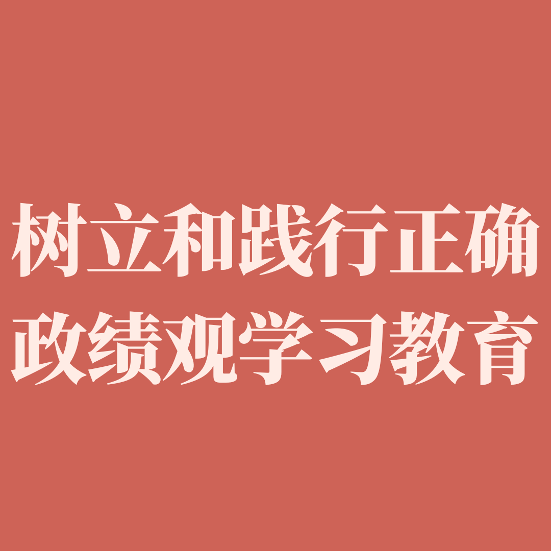 樹立和踐行正確政績觀
